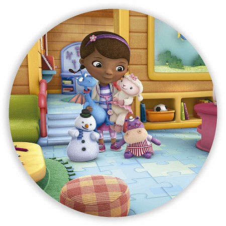 Mini Painel - Doutora Brinquedos - Sublimado 3D