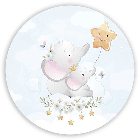 Capa Mini Painel Sublimado - Elefante