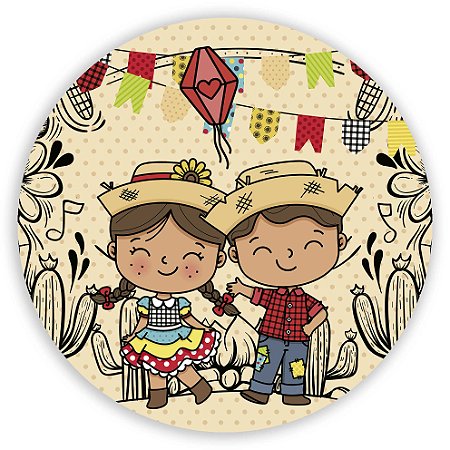 Mini Painel - Festa Junina - Sublimado 3D