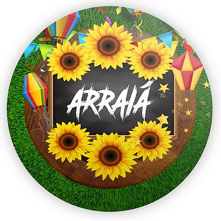 Mini Painel - Festa Junina - Sublimado 3D