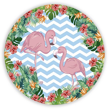 Mini Painel - Flamingo - Sublimado 3D