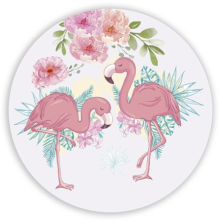 Mini Painel - Flamingo - Sublimado 3D