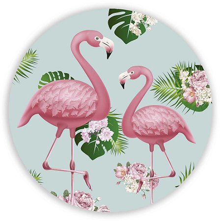 Mini Painel - Flamingo - Sublimado 3D