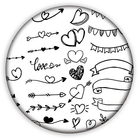 Mini Painel - Flechas - Sublimado 3D