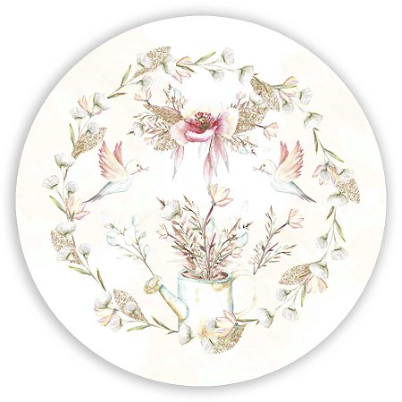 Mini Painel - Floral - Sublimado 3D