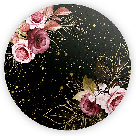 Mini Painel - Floral - Sublimado 3D