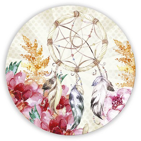 Mini Painel - Floral Filtro dos Sonhos - Sublimado 3D