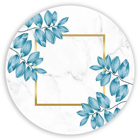 Mini Painel - Floral Geometrico - Sublimado 3D