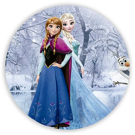 Mini Painel - Frozen - Sublimado 3D