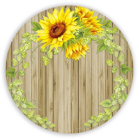 Mini Painel - Girassol - Sublimado 3D