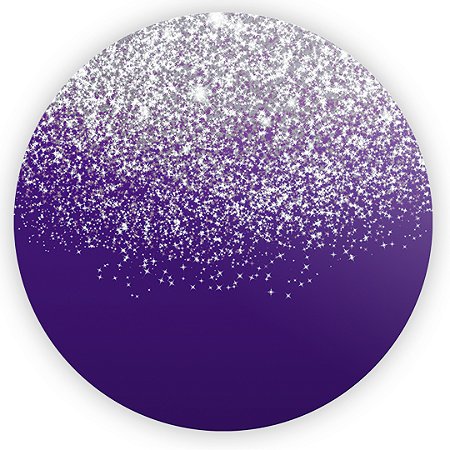 Capa Mini Painel Sublimado - Glitter Roxo
