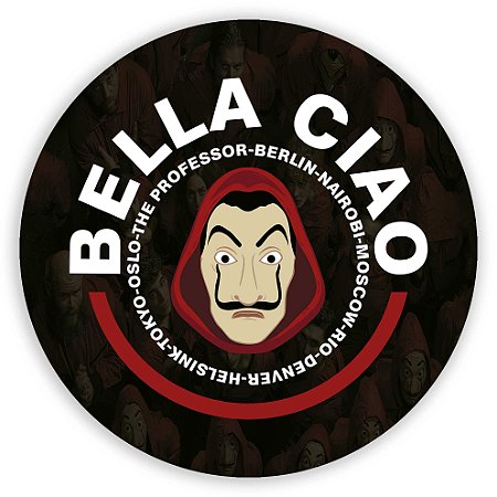 Mini Painel - La Casa de Papel - Sublimado 3D