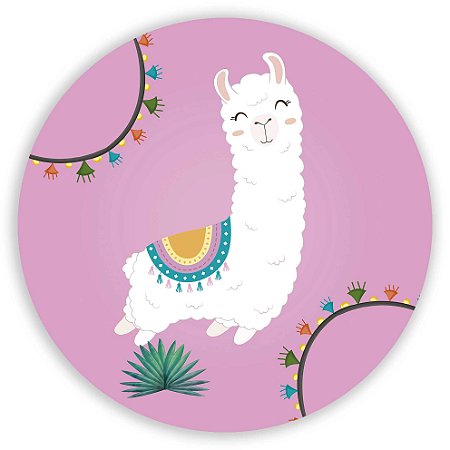 Mini Painel - Lhama - Sublimado 3D