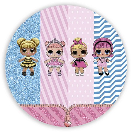 Mini Painel - LOL Surprise - Sublimado 3D