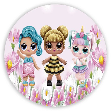 Mini Painel - LOL Surprise - Sublimado 3D