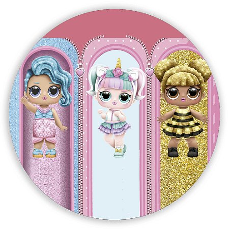 Mini Painel - LOL Surprise - Sublimado 3D