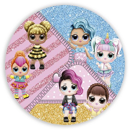 Mini Painel - LOL Surprise - Sublimado 3D