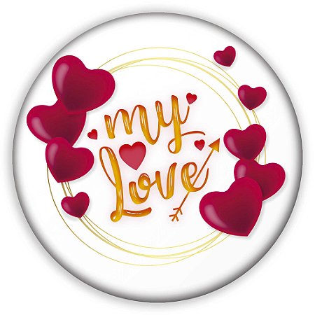 Mini Painel - Love - Sublimado 3D