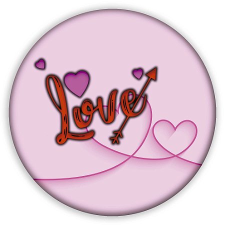 Mini Painel - Love - Sublimado 3D
