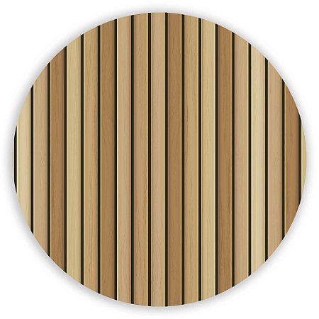 Mini Painel - Madeira Ripada - Sublimado 3D