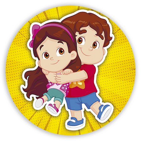 Capa Mini Painel Sublimado - Maria Clara e JP