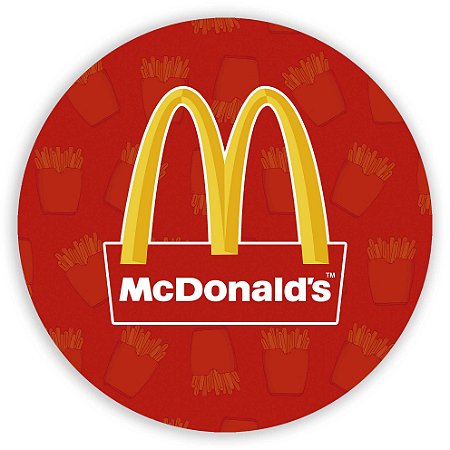 Mini Painel - McDonalds - Sublimado 3D