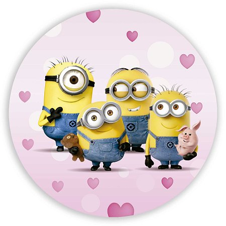 Mini Painel - Minions - Sublimado 3D