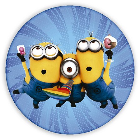 Capa Mini Painel Sublimado - Minions