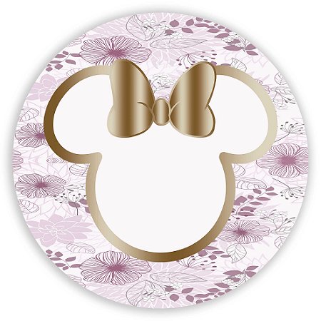 Mini Painel - Minnie - Sublimado 3D