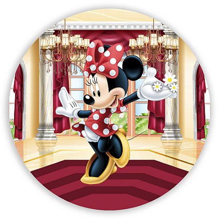 Mini Painel - Minnie - Sublimado 3D