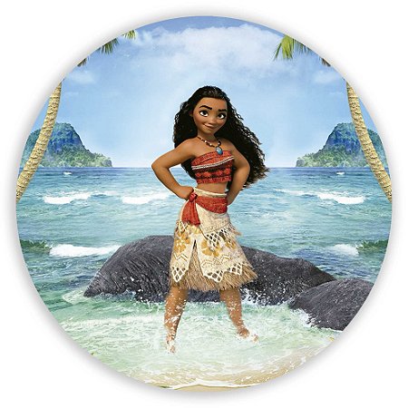 Mini Painel - Moana - Sublimado 3D