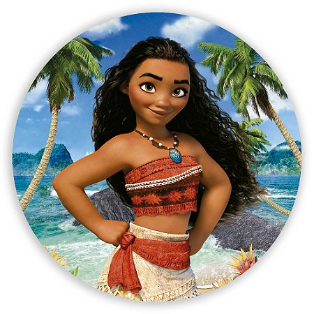 Mini Painel - Moana - Sublimado 3D