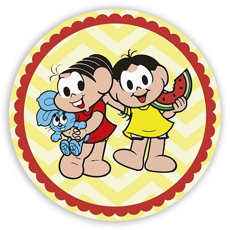 Mini Painel - Monica e Magali - Sublimado 3D