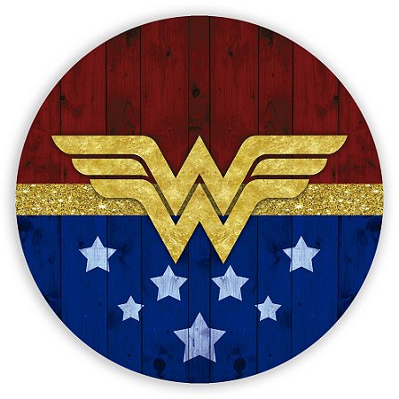 Mini Painel - Mulher Maravilha - Sublimado 3D