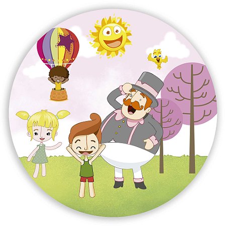 Mini Painel - Mundo Bita - Sublimado 3D