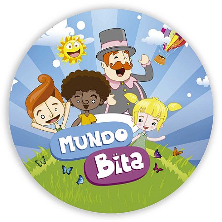 Mini Painel - Mundo Bita - Sublimado 3D