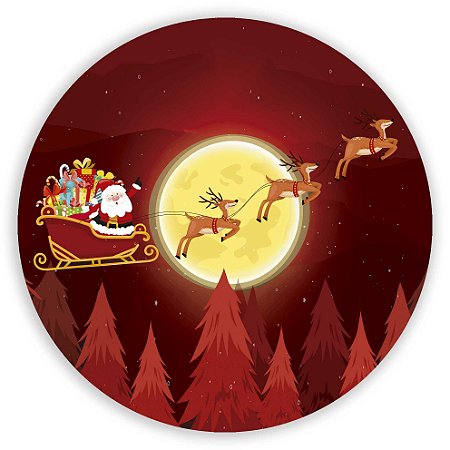 Mini Painel - Natal - Sublimado 3D