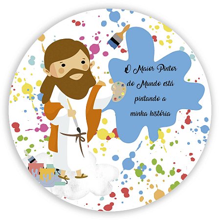 Mini Painel - O Maior Pintor do Mundo - Sublimado 3D