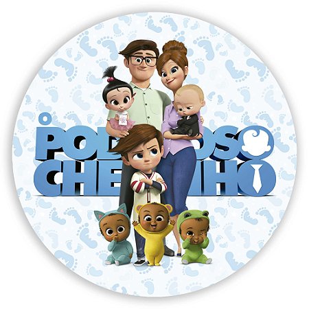 Mini Painel - O Poderoso Chefinho - Sublimado 3D