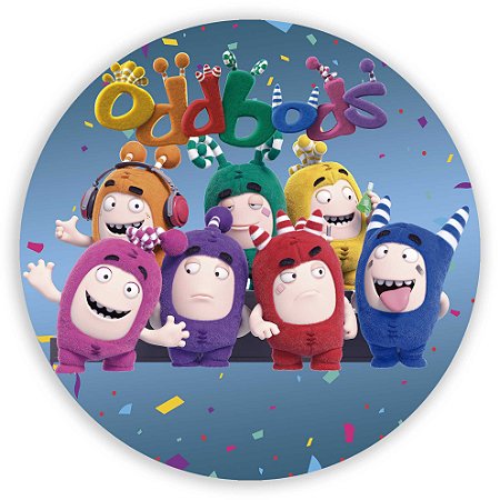 Mini Painel - Odd Bods - Sublimado 3D