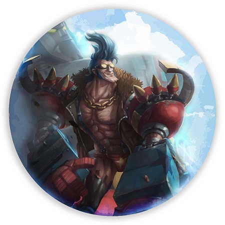 Mini Painel - One Piece Franky - Sublimado 3D