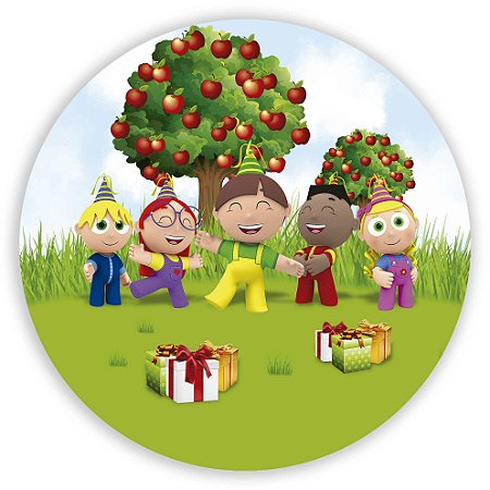 Mini Painel - Os Pequerruchos - Sublimado 3D