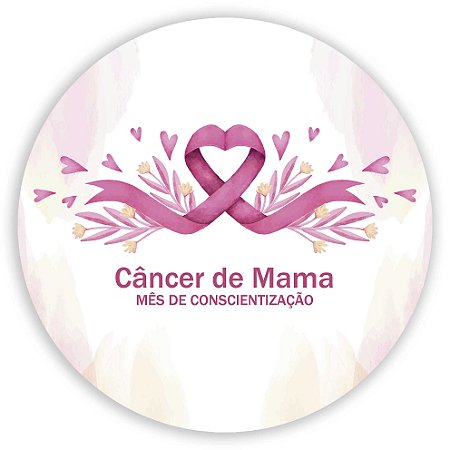 Mini Painel - Outubro Rosa - Sublimado 3D