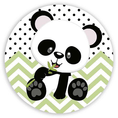 Mini Painel - Panda - Sublimado 3D