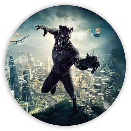 Mini Painel - Pantera Negra - Sublimado 3D