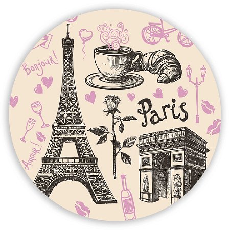 Mini Painel - Paris - Sublimado 3D