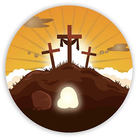 Capa Mini Painel Sublimado - Páscoa