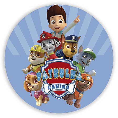 Mini Painel - Patrulha Canina - Sublimado 3D