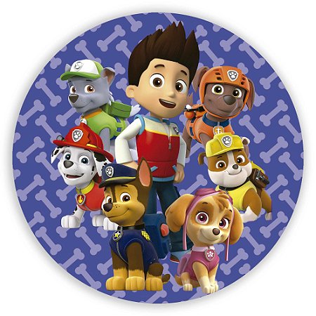 Mini Painel - Patrulha Canina - Sublimado 3D