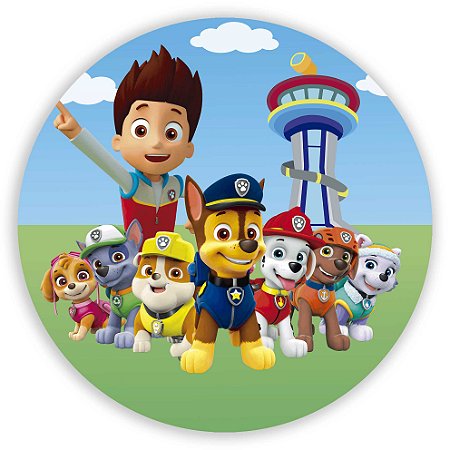 Mini Painel - Patrulha Canina - Sublimado 3D